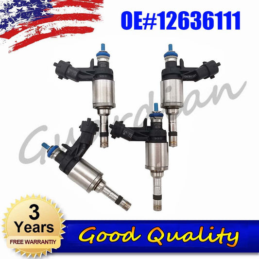 4-piece fuel injector 12636111 for Saturn Sky for Chevrolet HHR Verano Turbo Premium