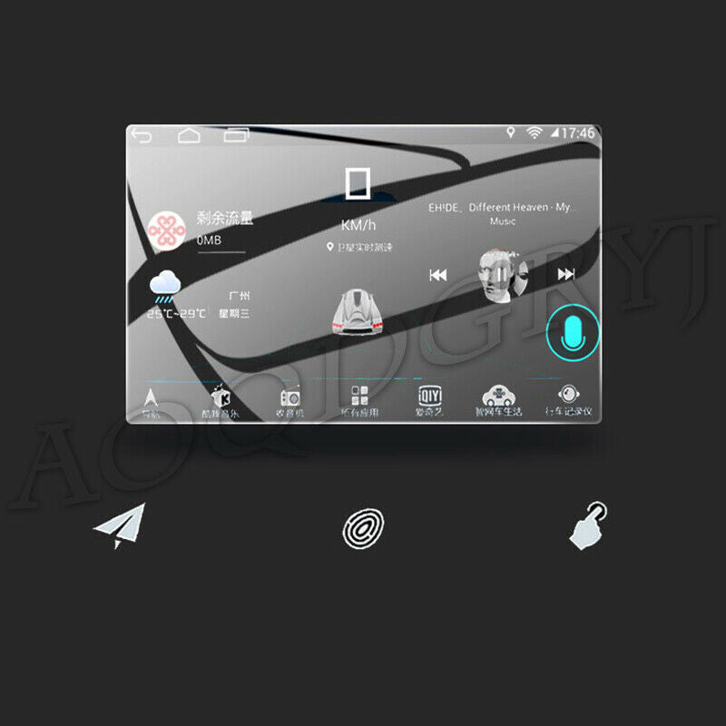 for Lincoln MKZ 2017-2020 GPS Navigation Tempered Glass Steel Screen Protector