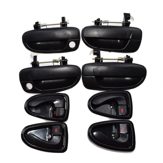 for Hyundai Accent 2000-06 8265025000 8Pcs Exterior Interior Front Rear Black