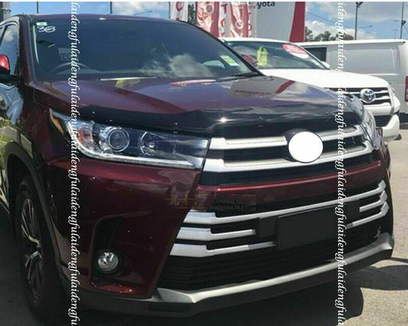 for Toyota Highlander 2014-2019 Front Bra Bug Shield Hood Deflector Guard Bonnet