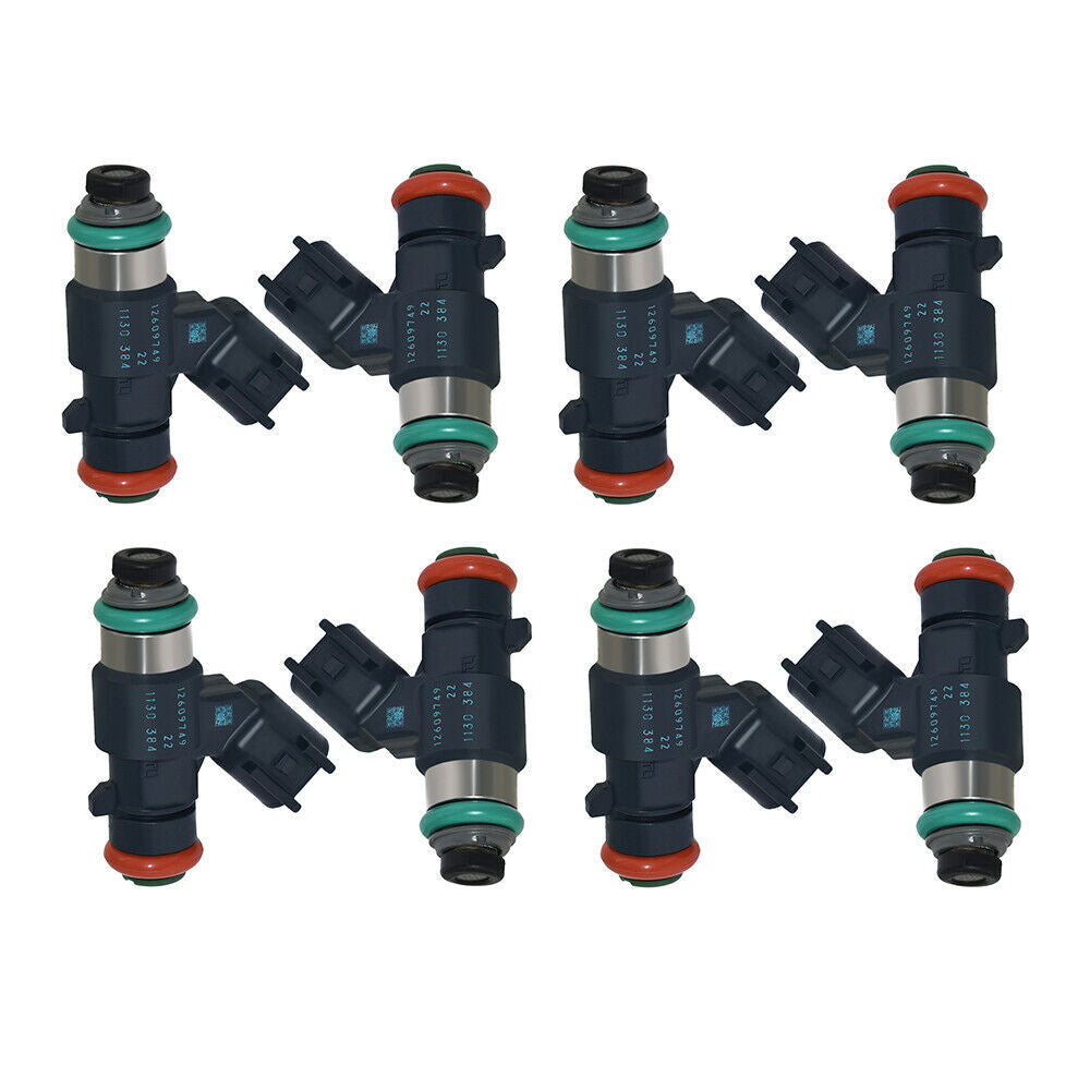 8x Fuel Injector for Sierra for GMC Silverado1500 for Yukon for Escalade for Hummer H2 12609749