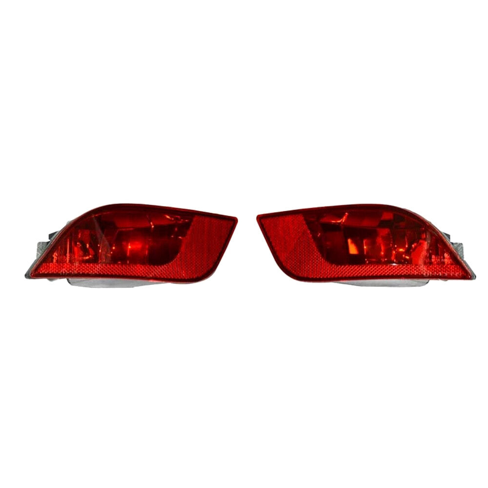 2 Rear Bumper Reflectors Right Left for 2017-2020 for Jeep Compass Red New