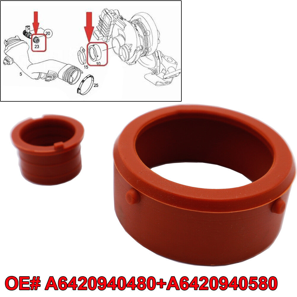 Car Turbo Breather Intake Seal Kit for Mercedes Benz OE A6420940080 OM642