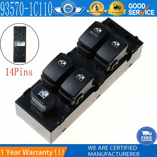 93570-1C110 935701C110 new Electric Window Switch for Hyundai Getz 2005
