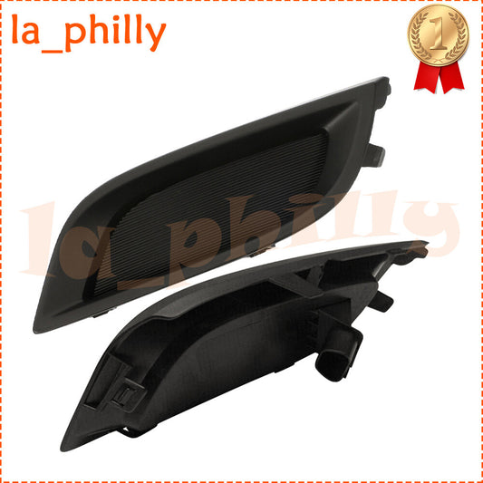 Pair Front Left Right Fog Light Lamp Hole Cover Cap For 2010 2011 for Mazda 3