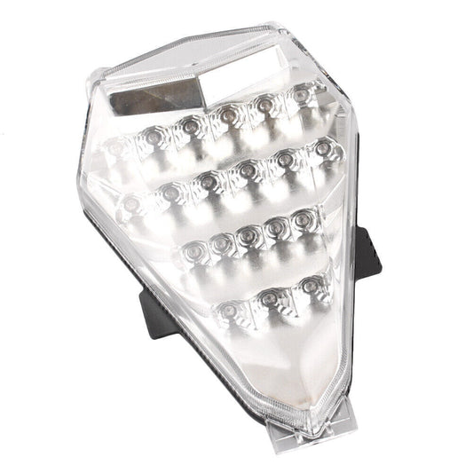 Clear Stop Tail light Brake Turn Signals Fit for Yamaha YZF R6 06-07 Motorcycle