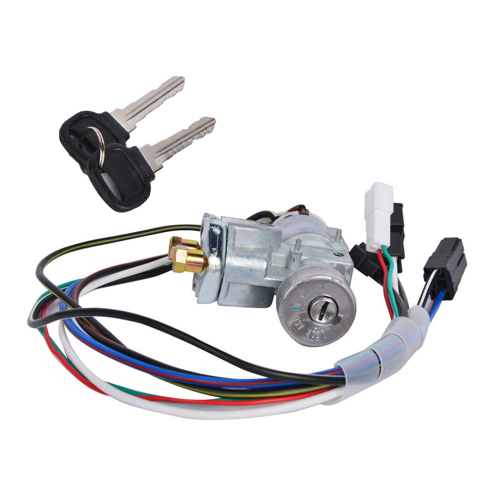 Ignition Switch w/2 Keys UB397629 for Mazda Pickup B2000 B2200 B2600 86-93 AT