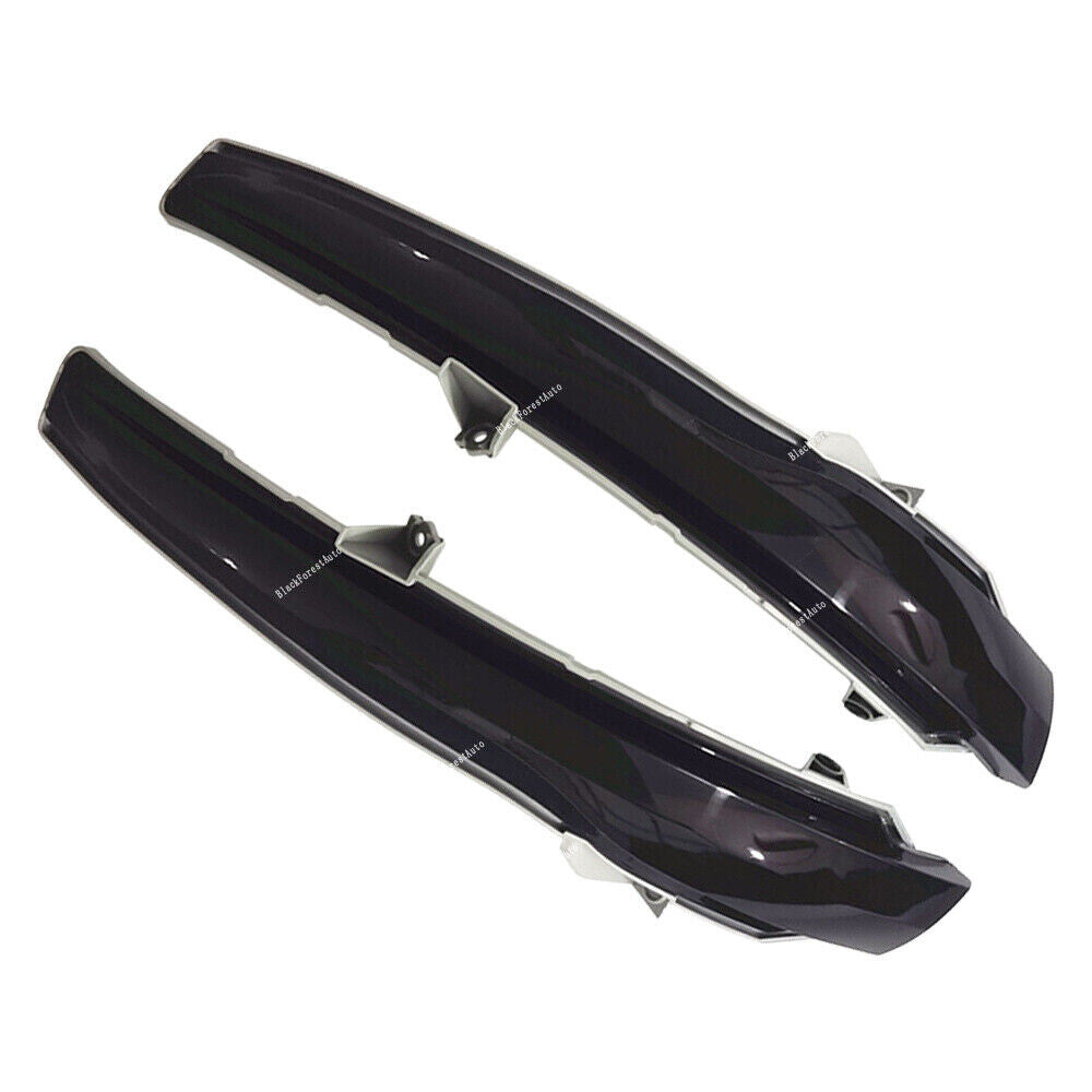 2Pcs Exterior Mirror Indicator Light LHRH For C E S Class W205 A205 W213 Black
