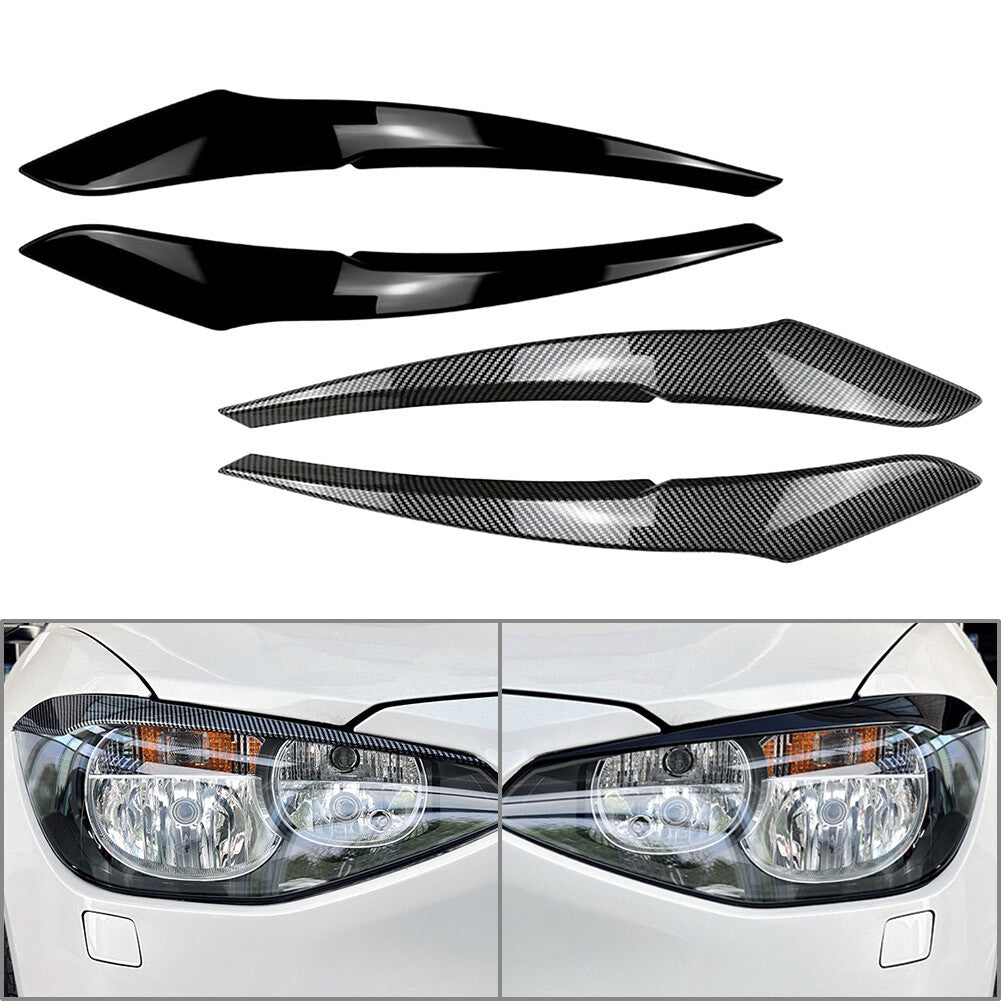 Headlight Eyebrow Eyelid Cover Trim for BMW 1 Series F20 F21 Base Version 11-14