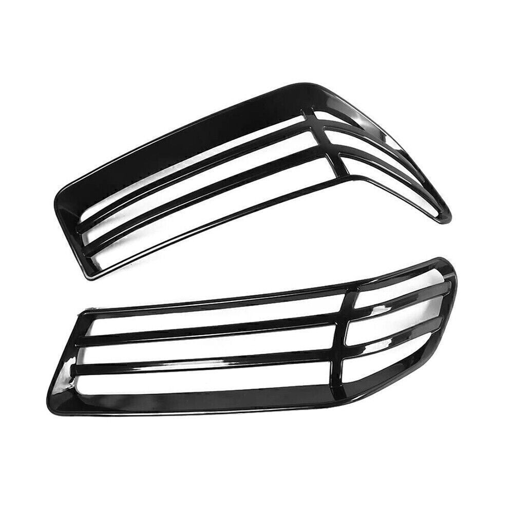 2x Front Wheel Eyebrow Light Decor Cover Trim Fit for Jeep for wrangler JL 2018-2020