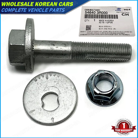 3 pcs Set Eccentric Bolt Lock Nut B Plate for Hyundai Azera for Tucson for Kia Optima