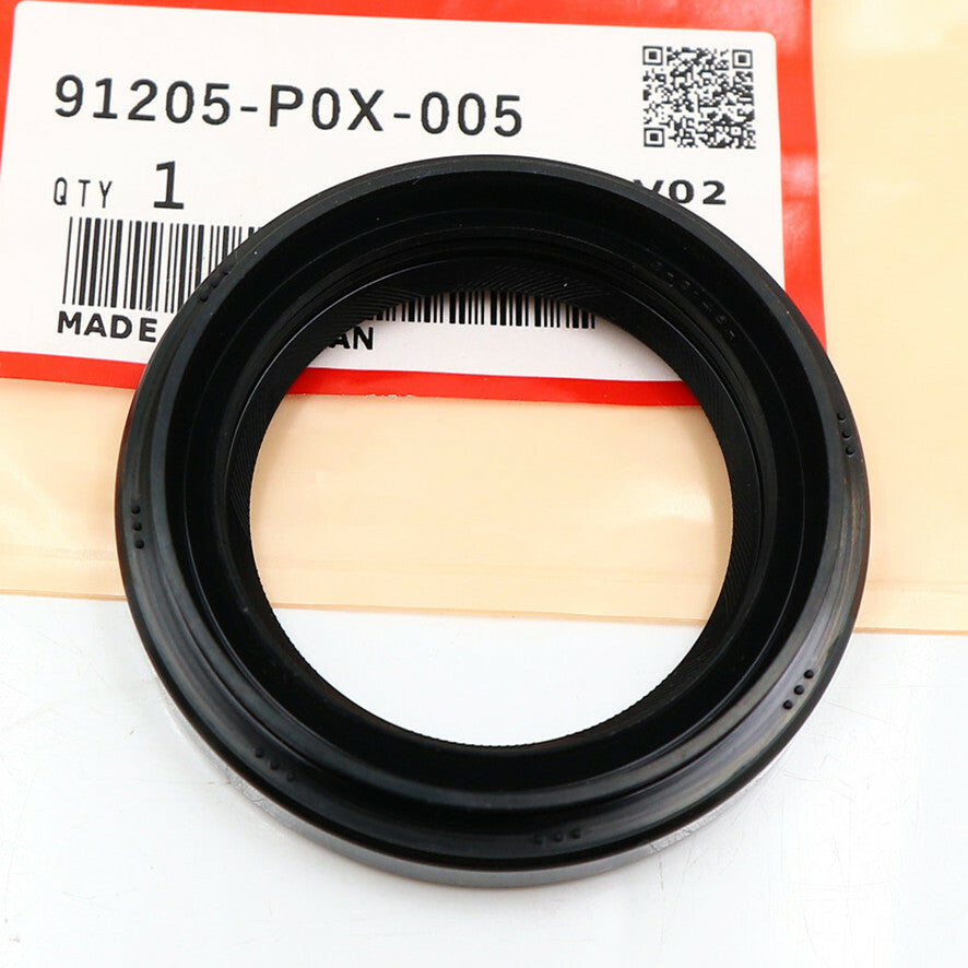 new driveshaft seal 91205-P0X-005, suitable for Honda transmission output shaft seals.