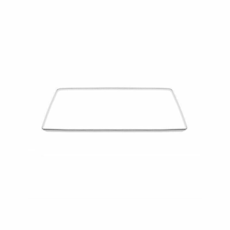 Matte Silver Car Middle Console Navigation Panel Trim For Car for BMW 5 Series 18-22