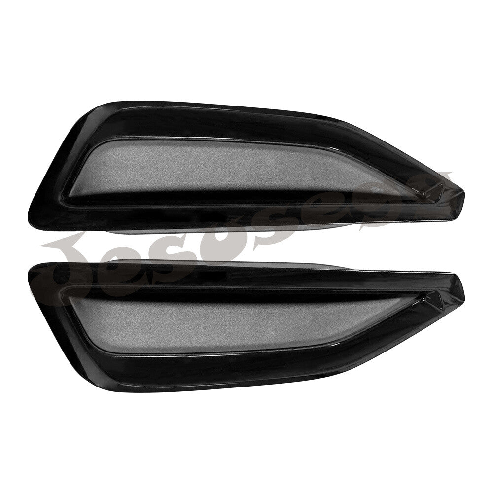 Black RHLH Sidewall Air Duct Vent Cover Trim Fit for BMW for X5 2019 2020 2021 2022