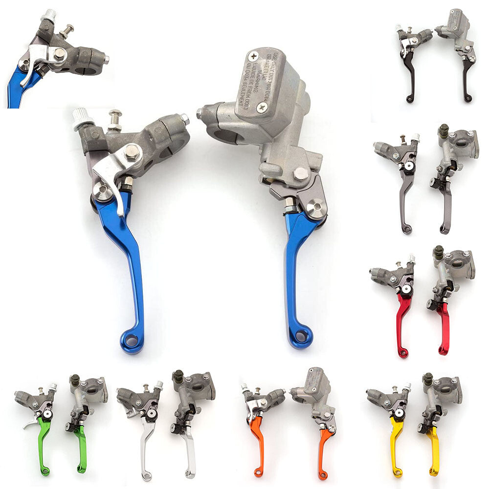 Brake Master Cylinder Clutch Perch Levers Kit for YAMAHA DT125R, XTZ125, TW125,