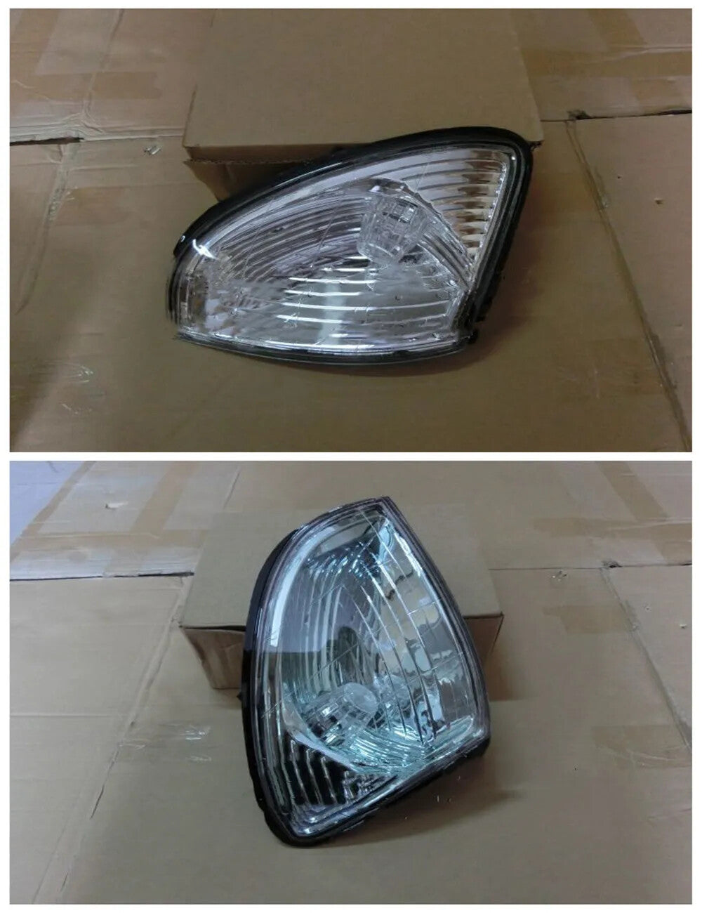 Dual-side turn signal front corner light housings suitable for Lexus LX470 1998 - 2007