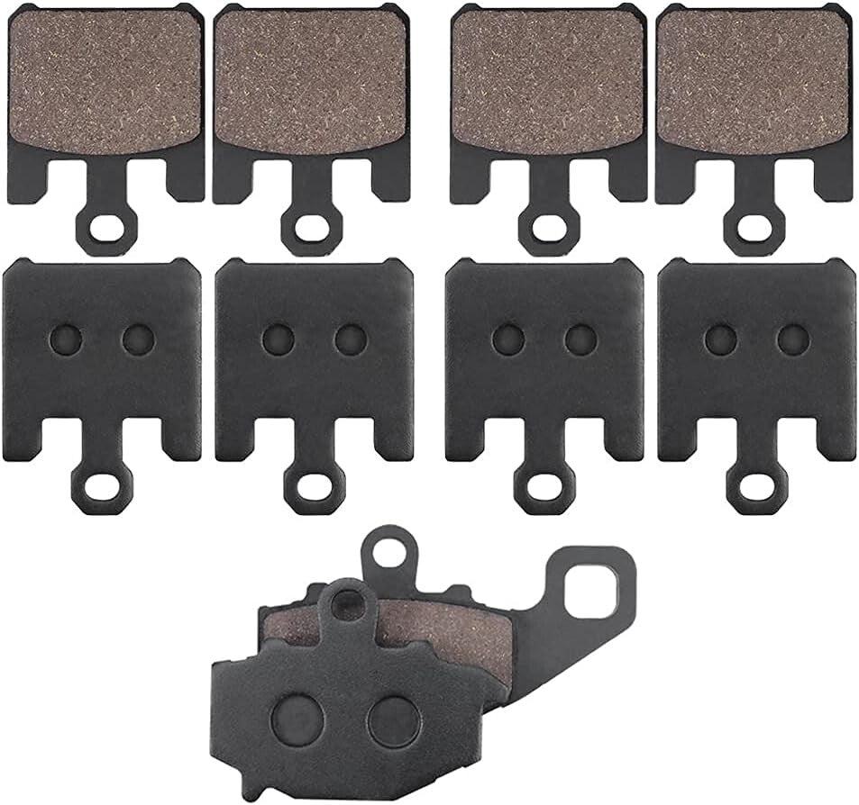 Front and Rear Brake Pads for Kawasaki ZX6R ZX636 2003-2006, ZX10R