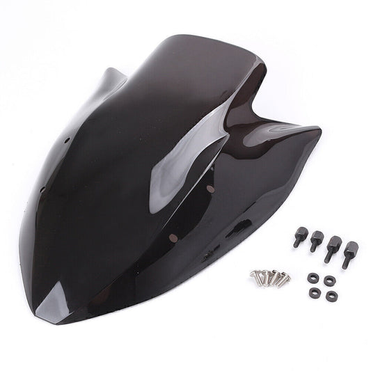 Windshield Windscreen Wind Screen Double Bubble Smoke Fit for Kawasaki Z1000 2003-06