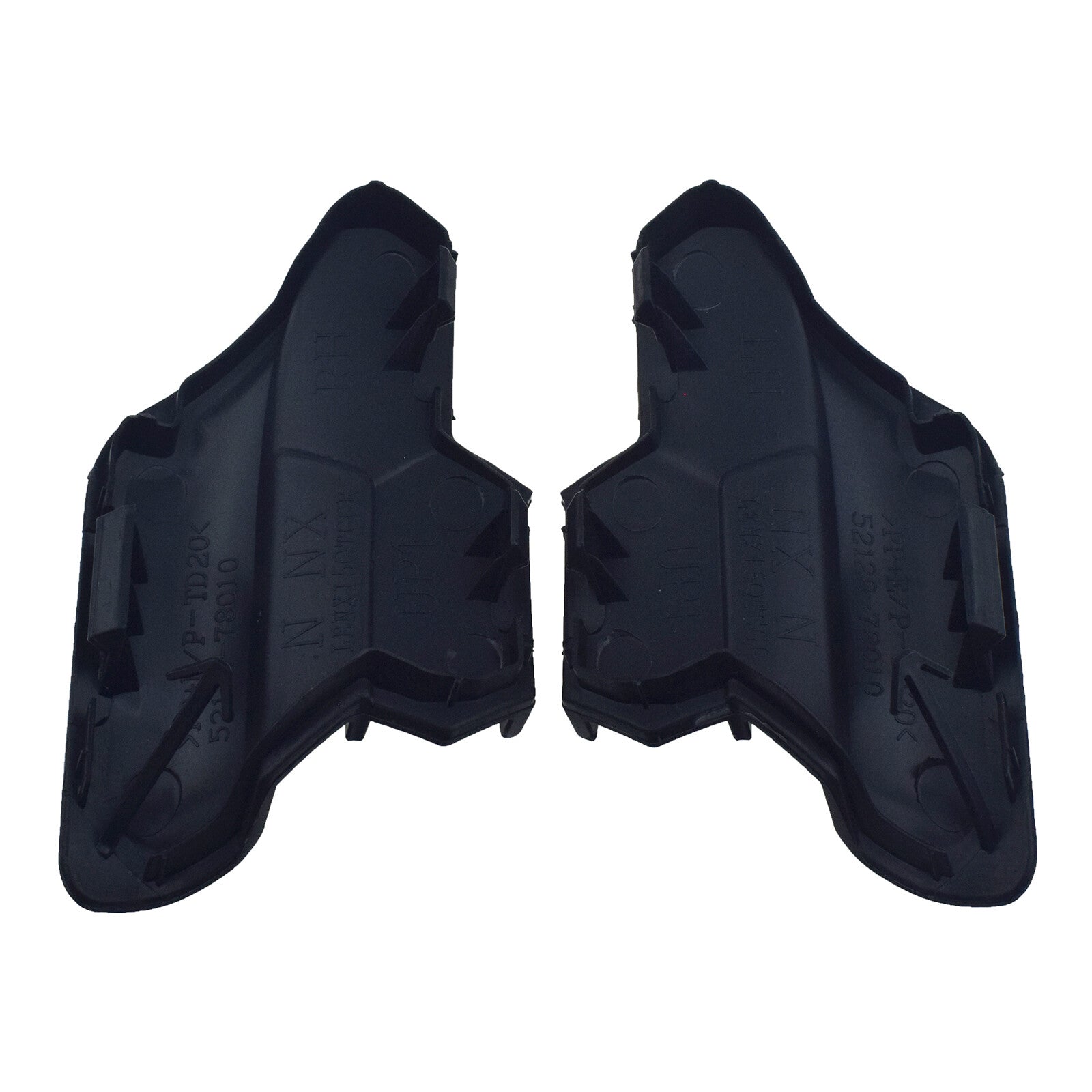 2Pcs Front Bumper Right  Left Tow Hook Cover Cap For 15-17 for Lexus NX200t NX300h