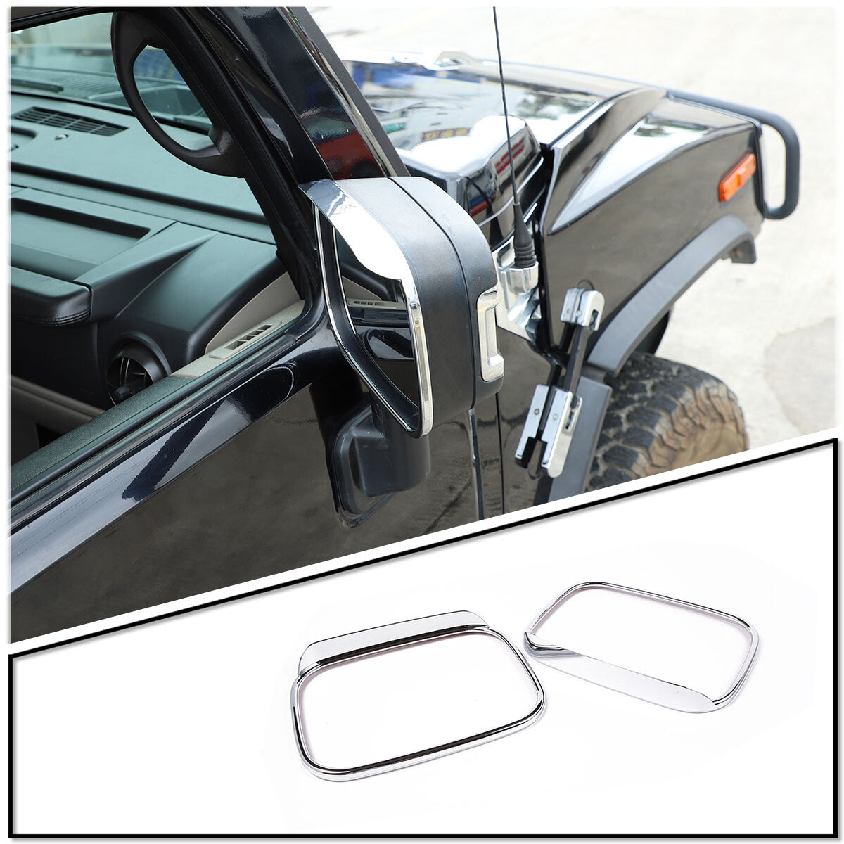 ABS for seat bottom vent anti-clogging cover trim for Toyota Tendera 2022-2023