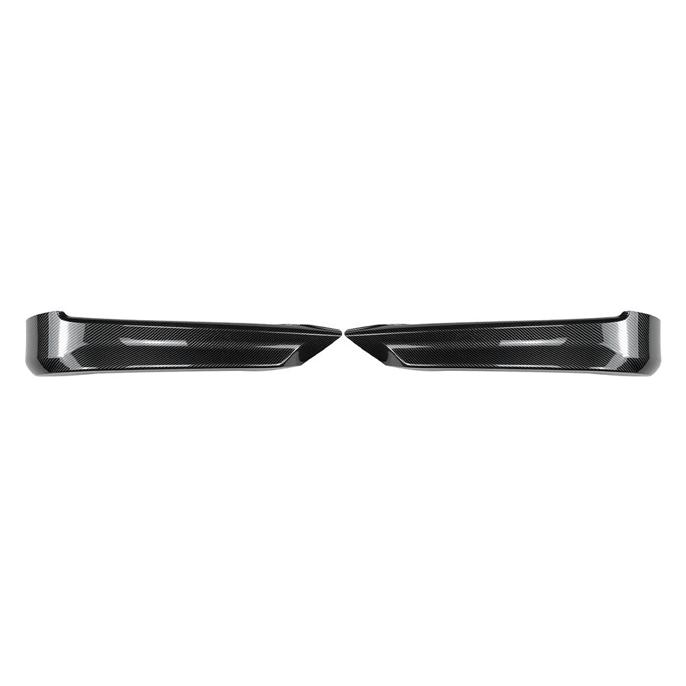 Front Bumper Lip Aprons Carbon Black for BMW 3 Series E90 E91 320i 330i 2005-08