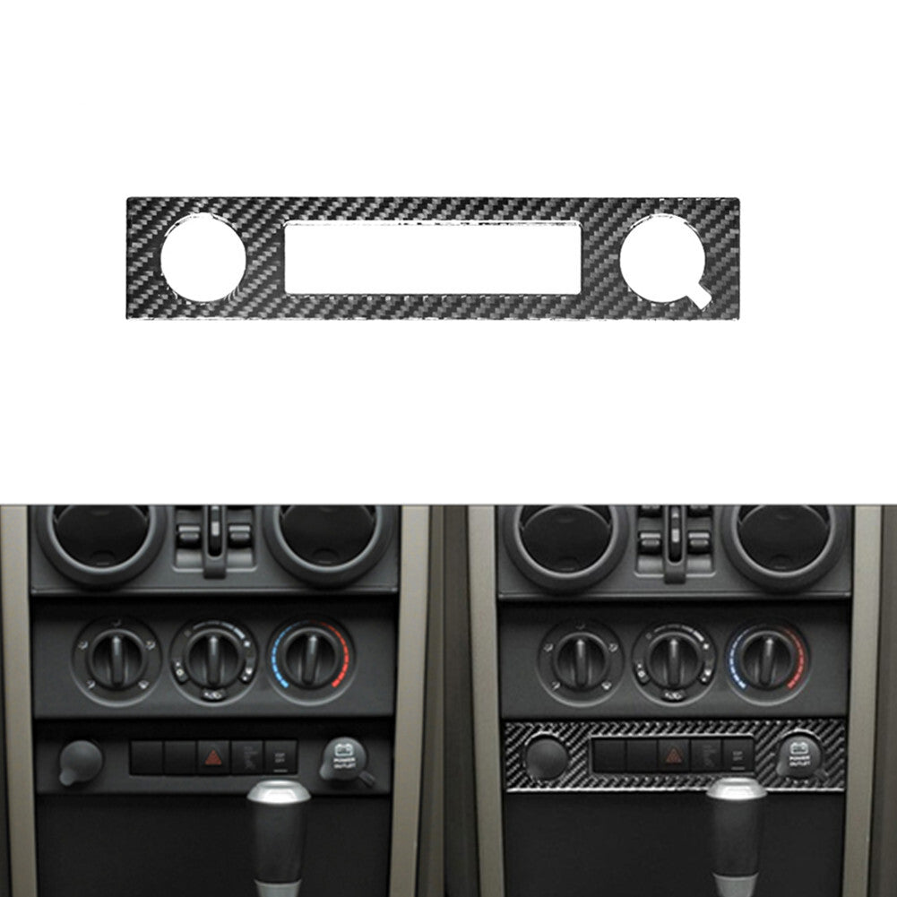 Carbon Fiber Outlet and Cigarette Lighter for Jeep for Wrangler 2007-2010 Type B