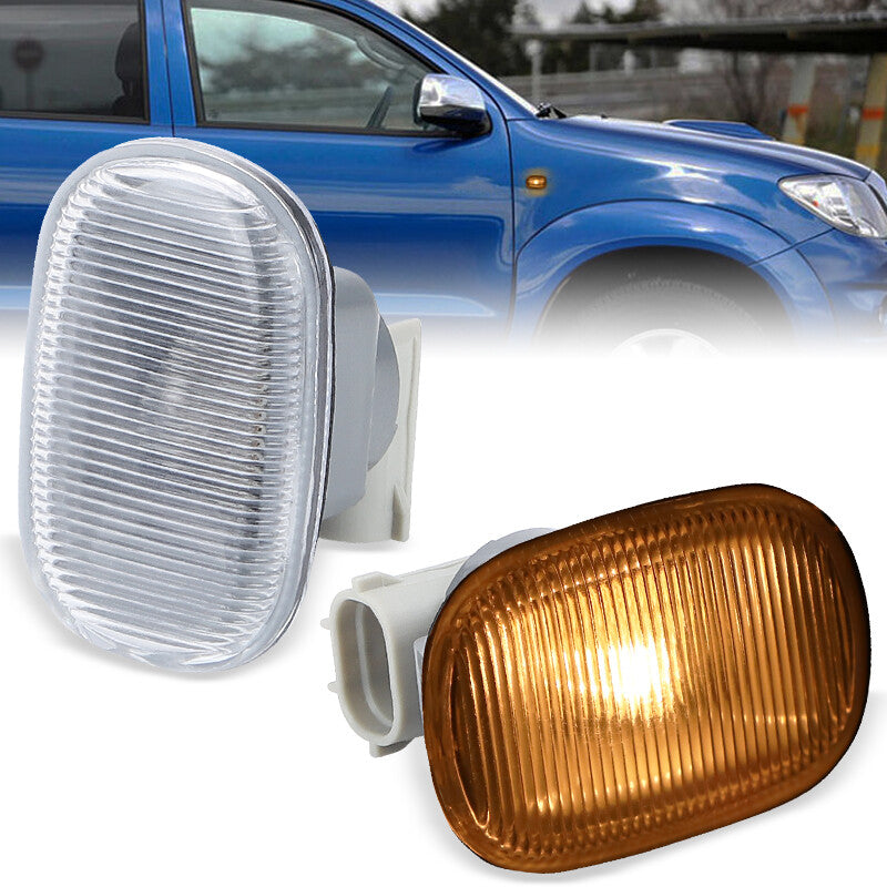 2X Turn Signal Side Marker Light Lamp for Toyota Hilux Vigo 2005-2020 2011 2012