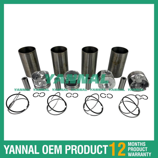 4-piece YD25 engine overhaul liner kit for Nissan diesel engines