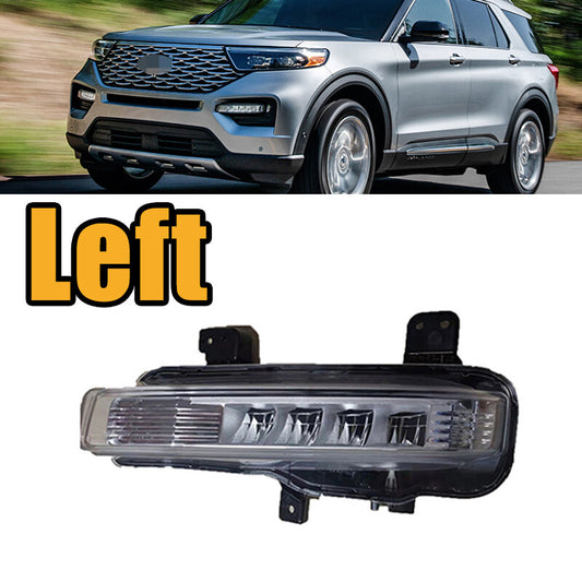 Left LED Daytime Running Light (DRL) and Fog Light for Ford Explorer 2020/2021