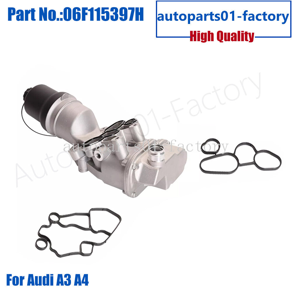 Aluminum Oil Cooler for Volkswagen 04-07 for Golf 06-11 for Jetta 06-08 for Passat 07-11 Eos