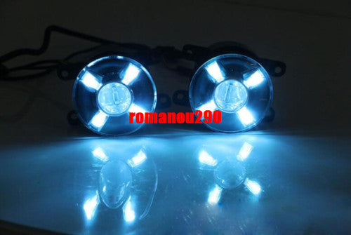 for Honda for Civic Sedan 2016-2021 LED Front Bumper Fog Lights Turn Signal Lamp DRL
