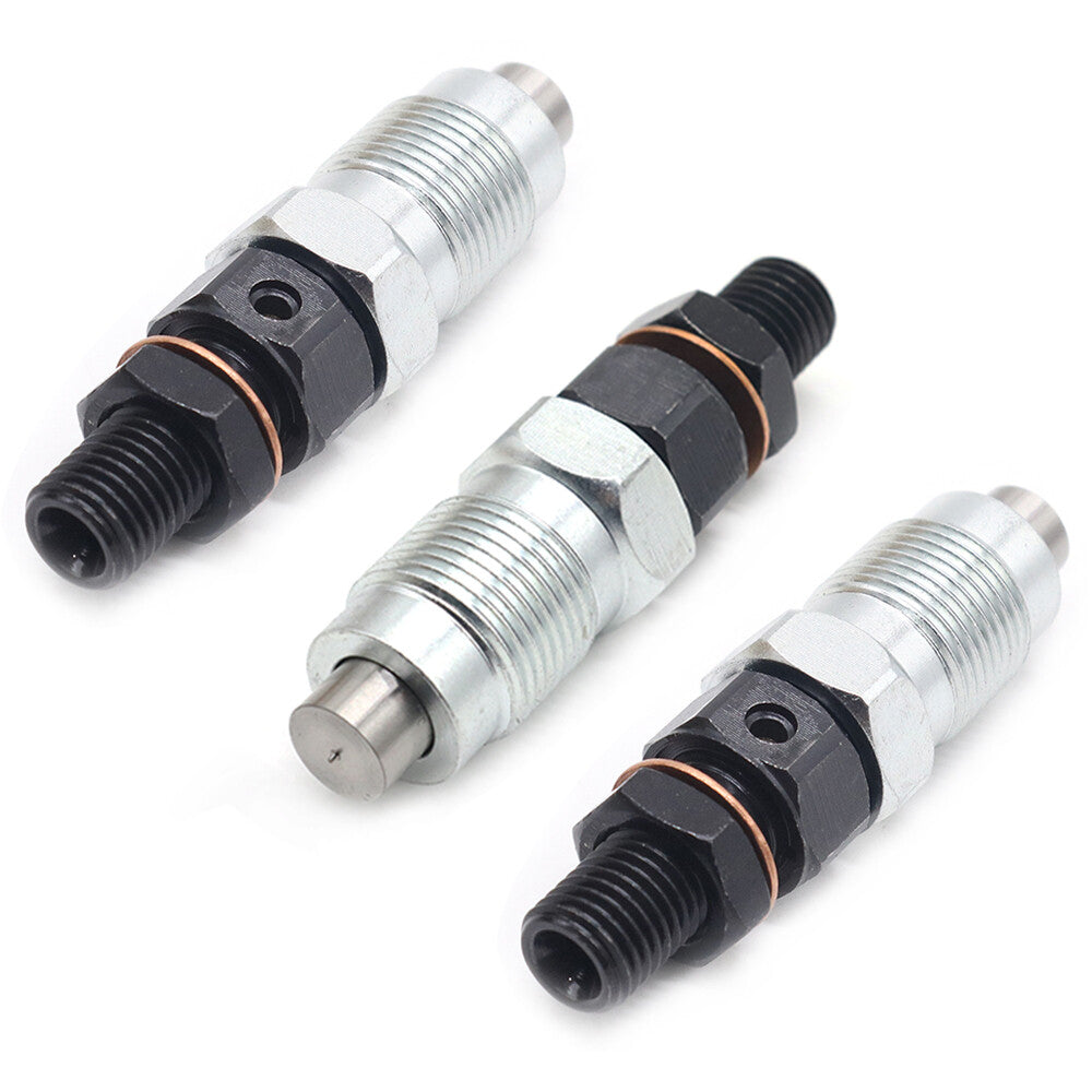 Three fuel injectors suitable for Kubota D722 engine H1600-53000 16001-53002 16001-53000