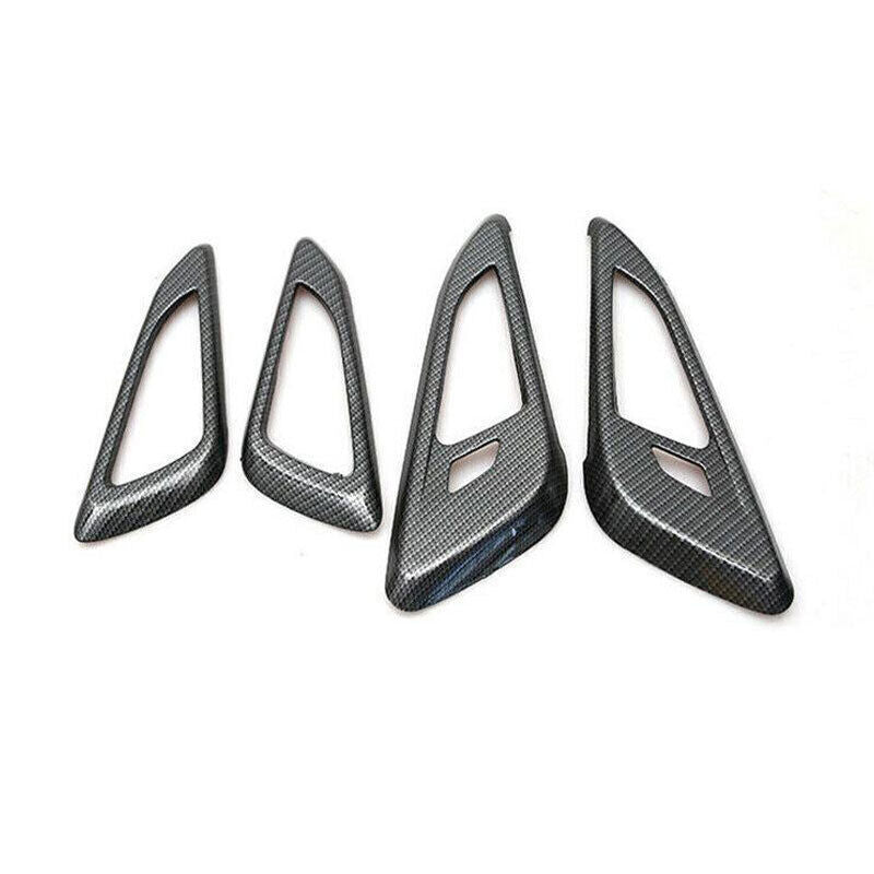 for Chevrolet Malibu 2016-2024 ABS Carbon Fiber Inner Door Handle Cover Trim 4X