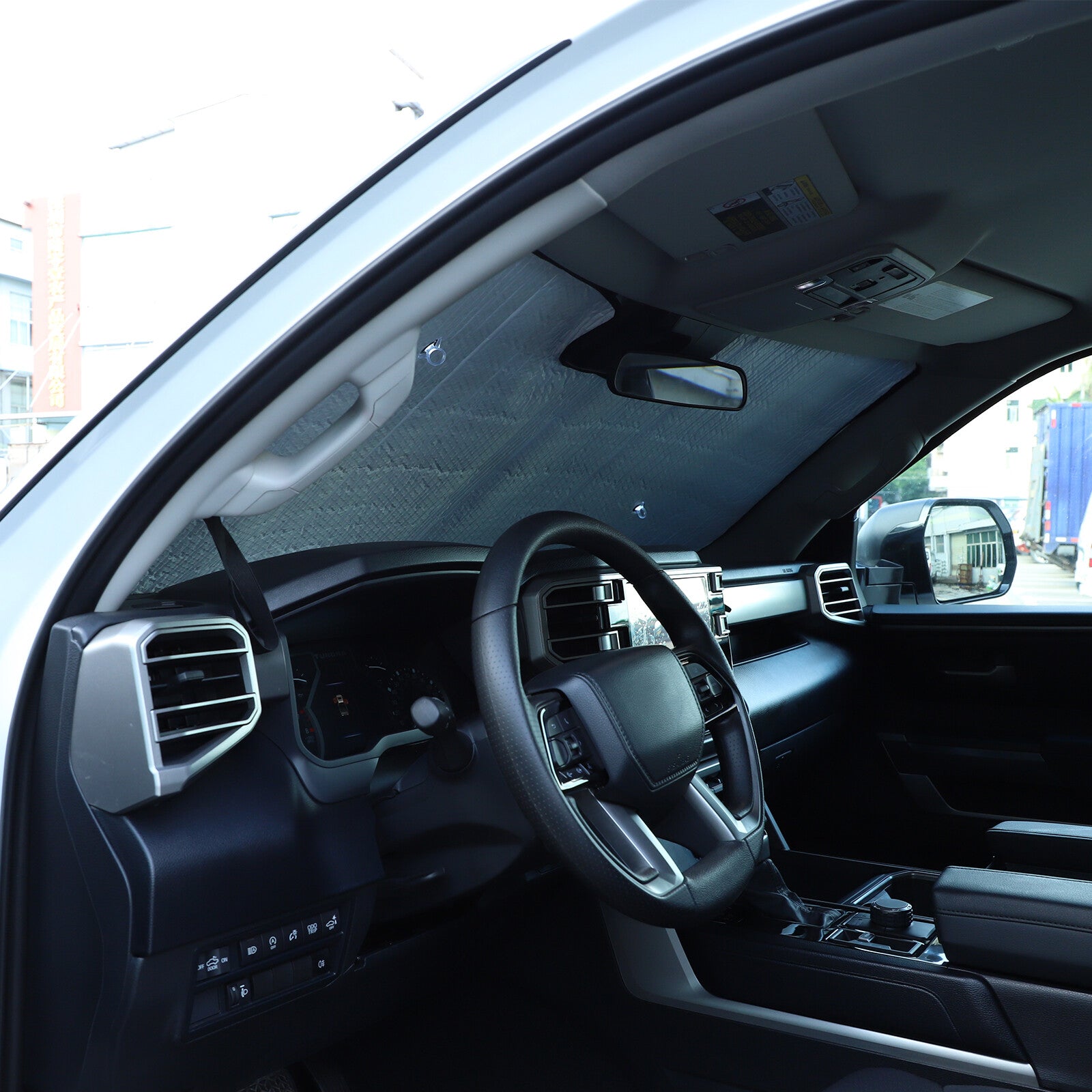 Universal chrome side skirts, door side lines, window sill trim, body-molded hood trim