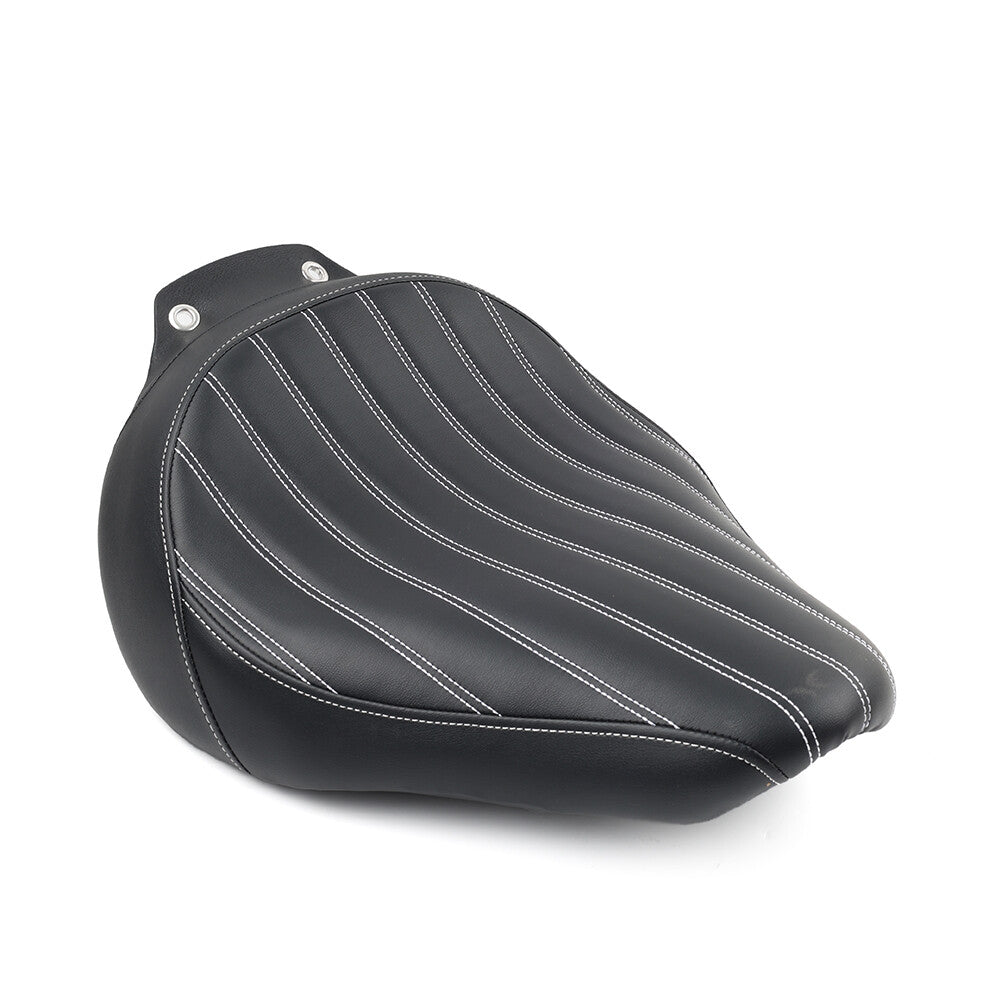 Motorcycle Front Driver Solo for Seat Saddle for Harley Fat Boy FLSTF 2007-2017