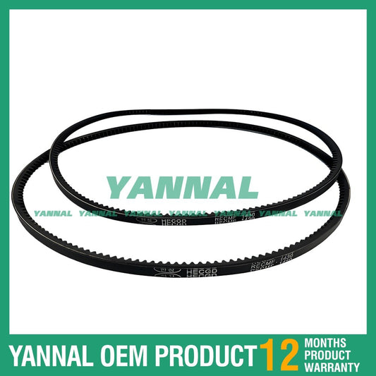 for Hyundai D4BB for Mitsubishi filter paving machine engine generator belt