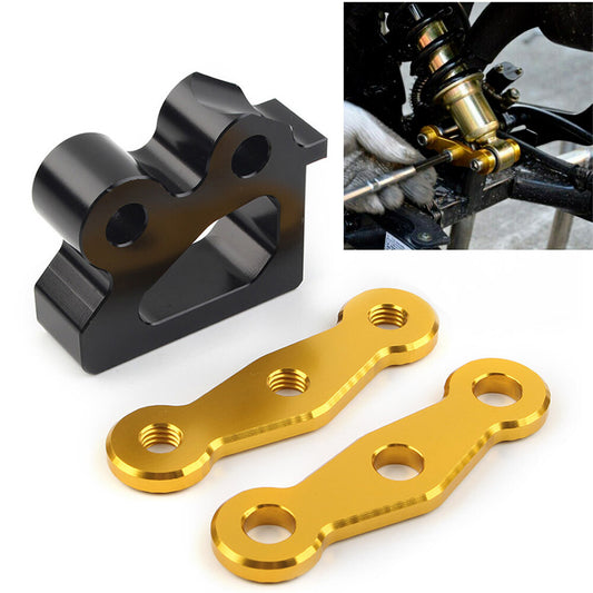 Rear Shuck Lowering Suspension Fit for Honda Grom Msx125 Sf 2013-2021 Gold Aluminum