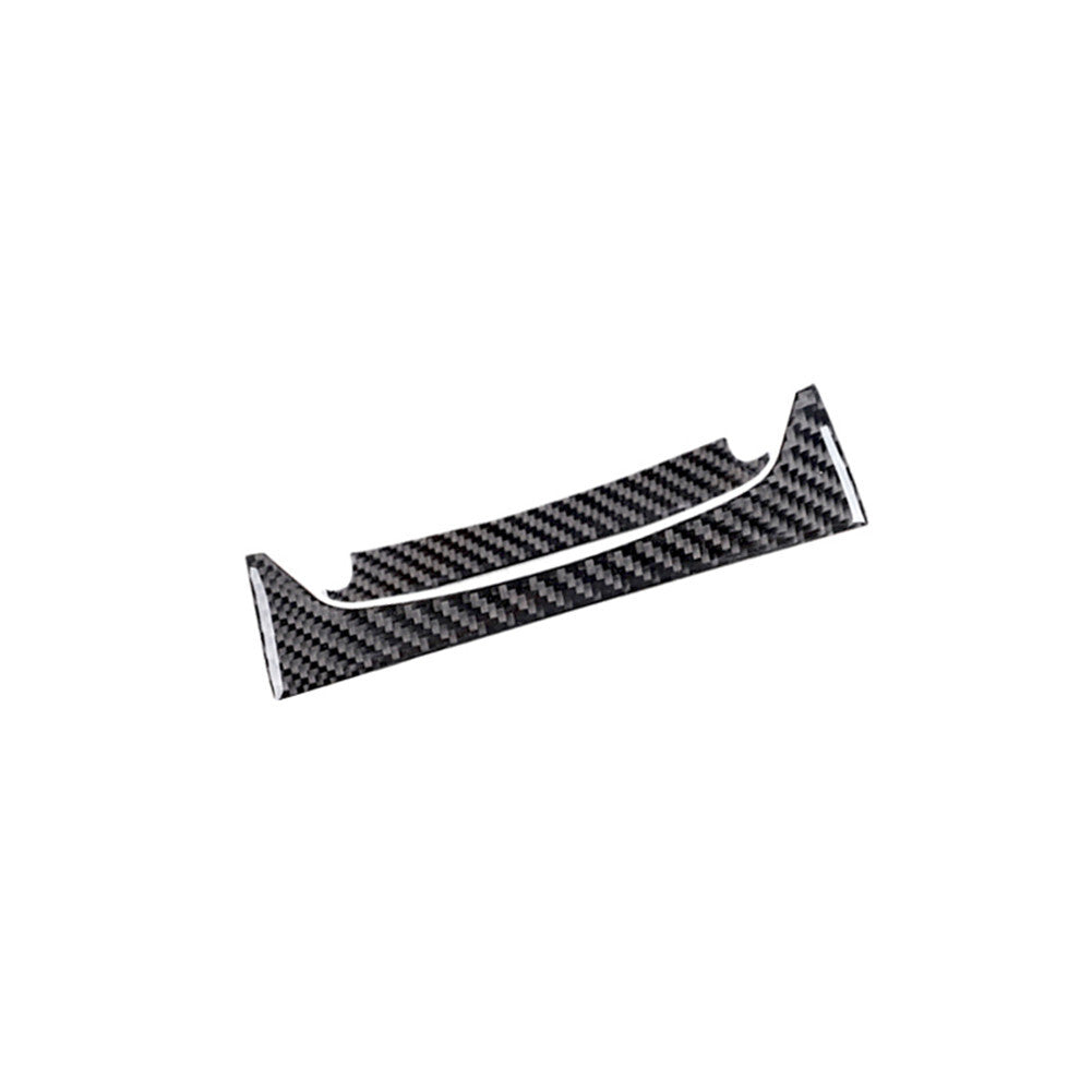 Carbon Fiber Central Aarmrest Panel Trim Cover Decor for Ford Explorer 2011-2014