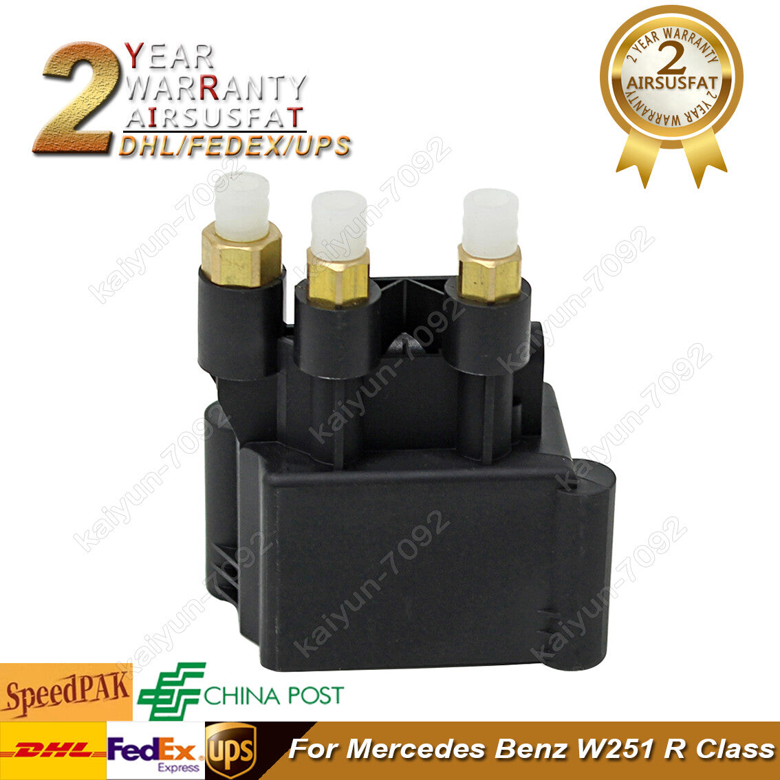 for Mercedes-Benz R-Class W251 2006-2013 Air Solenoid Suspension Valve Block