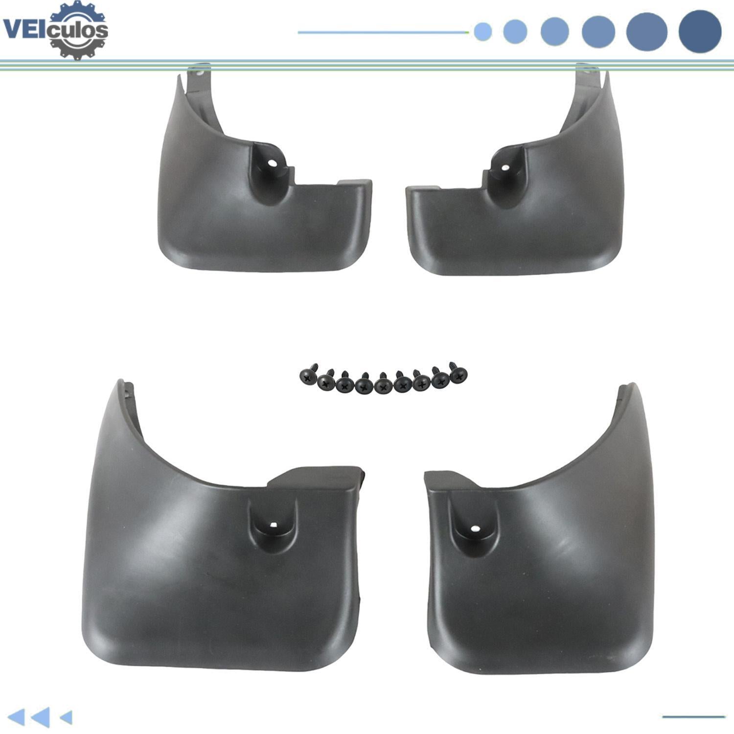 4Pcs Car Front  Rear Mud Flaps Splash Guards Kit for Toyota RAV4 2006-2012