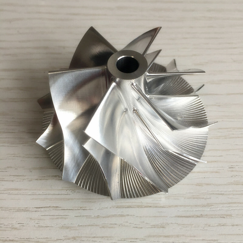 TD05H 16G Small 46.48/60.00 mm 6+6 Blade Performance Billet Compressor Wheel