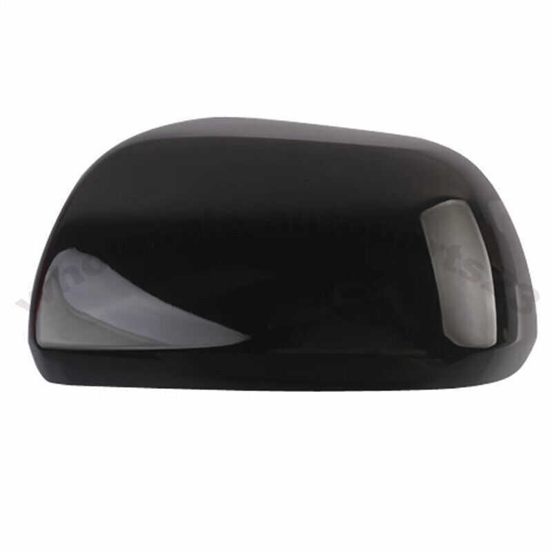 Black Left Rearview Door Mirror Cover Shell Cap for Toyota Highlander 2009-2014