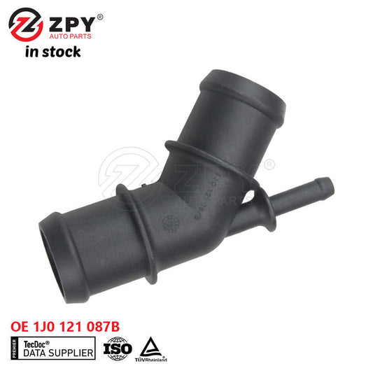 ZPY for VW for Jetta for Passat Beetle EOS Radiator Coolant Hose Connector 1J0121087B