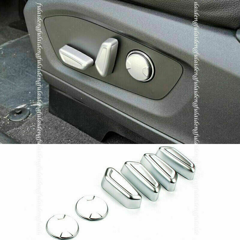 for Ford Explorer 2020-2021 ABS Matte Interior for Seat Adjustment Button Cover Trim
