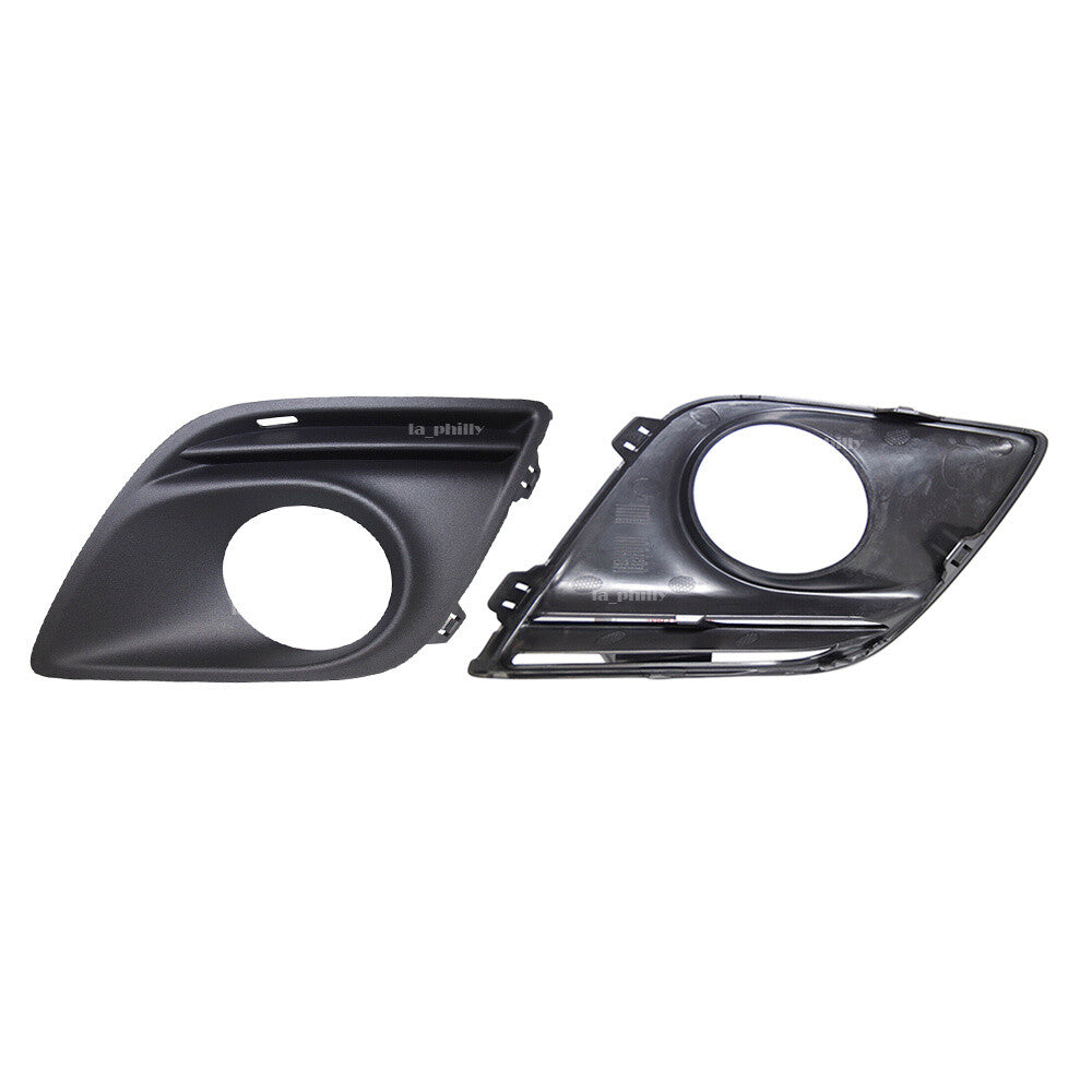 Pair Front Right +Left Lower Front Bumper Foglight Grille For 2010-13 for Volvo XC60