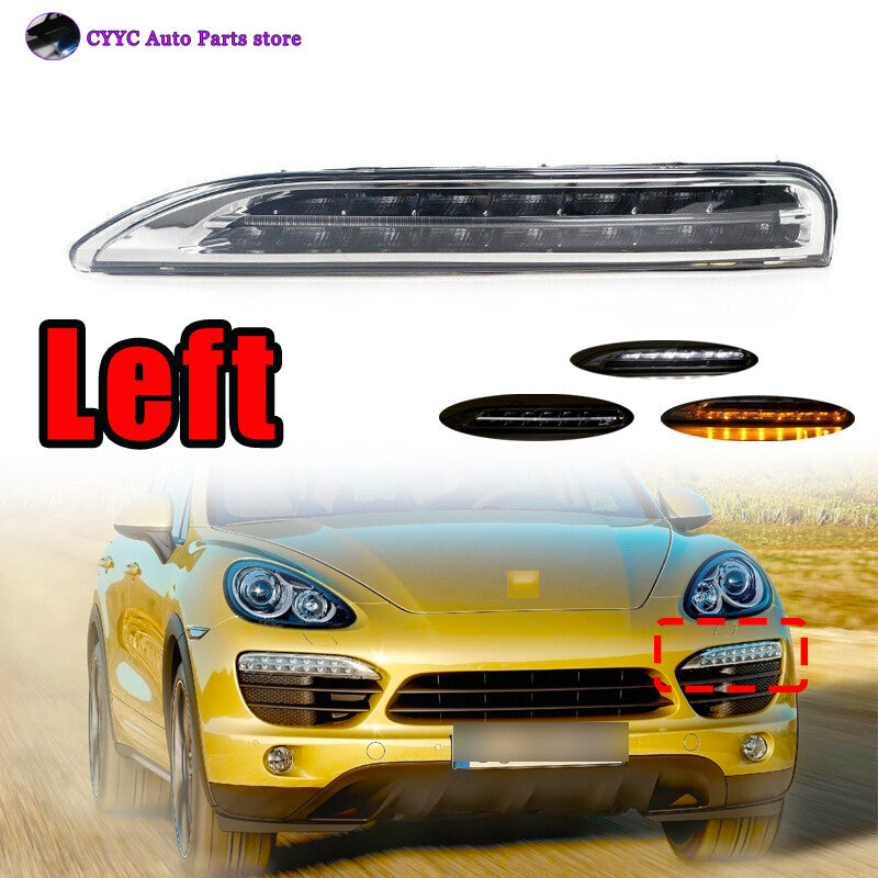 LED Fog Lamp DRL Daytime Running Light Left for Porsche for Cayenne 2011-2014