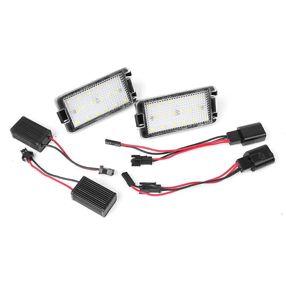Error Free LED Tail License Plate Light Fit for SEAT AROSA IBIZA CORDOBA LEON