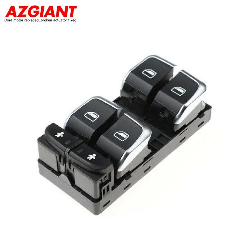 Front Left Driver Side Window Switch With chrome for Audi A6 S6 A7 RS6 Q3 RS7 RSQ3