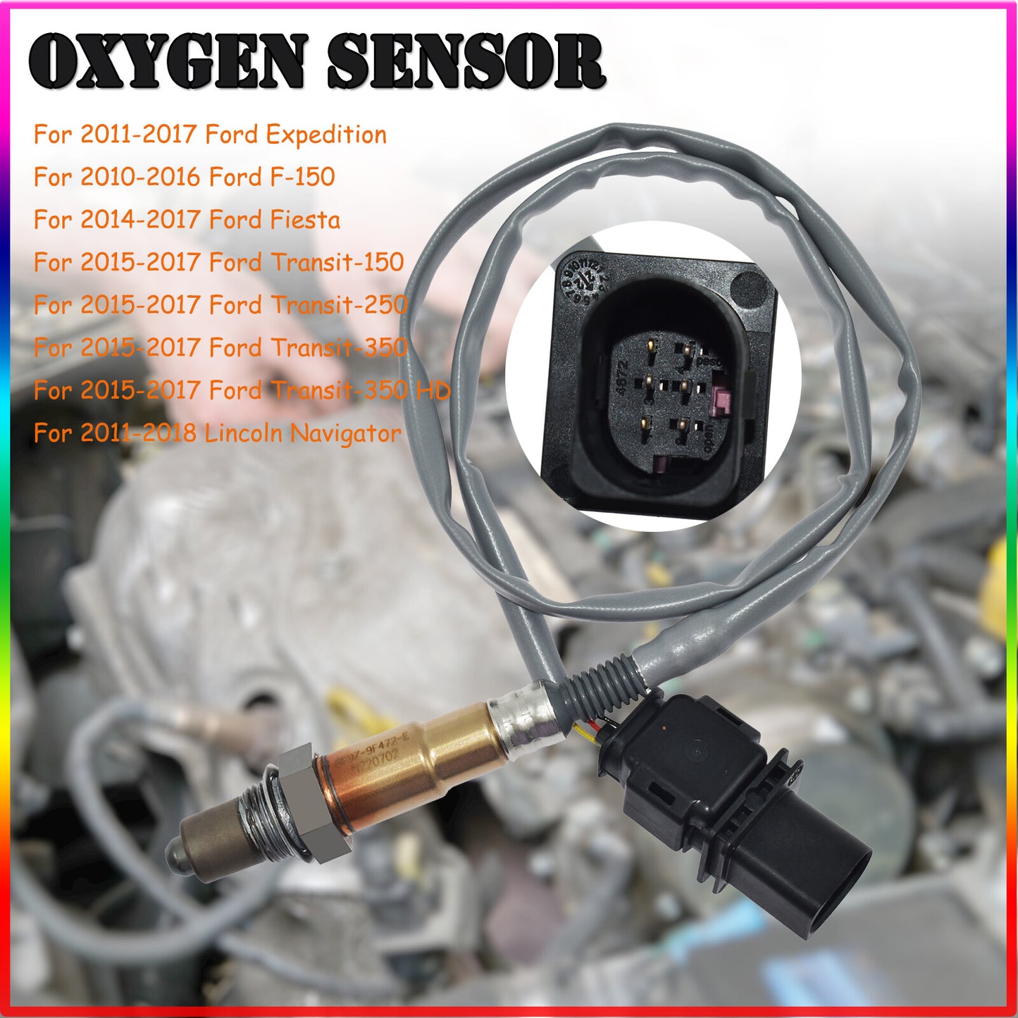 O2 Sensor for Ford F-150 Transit 150 250 350 Fiesta for Lincoln for Navigator 10-2017
