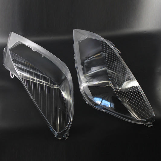 Replacement protective cover for Opel Astra H 2007 - 2010 halogen headlight lenses (left + right -)